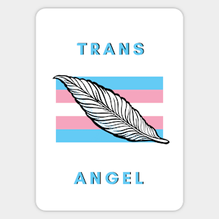 Trans Angel Sticker